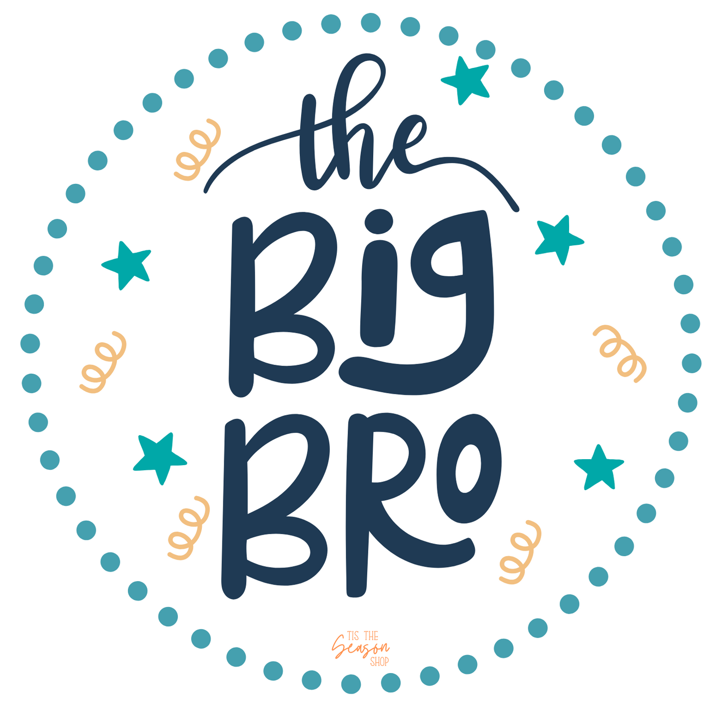 Sibling Surprise Confetti Popper - BIG BRO