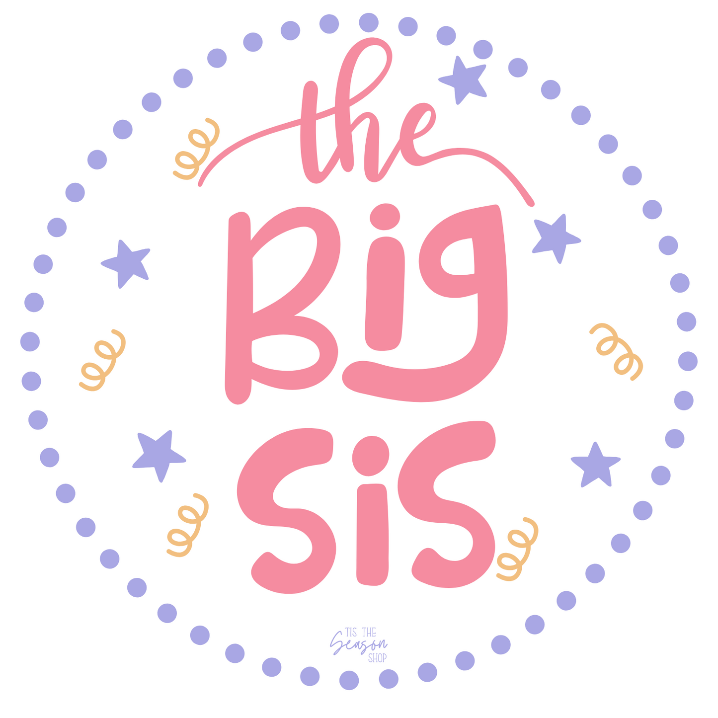 Sibling Surprise Confetti Popper - BIG SIS