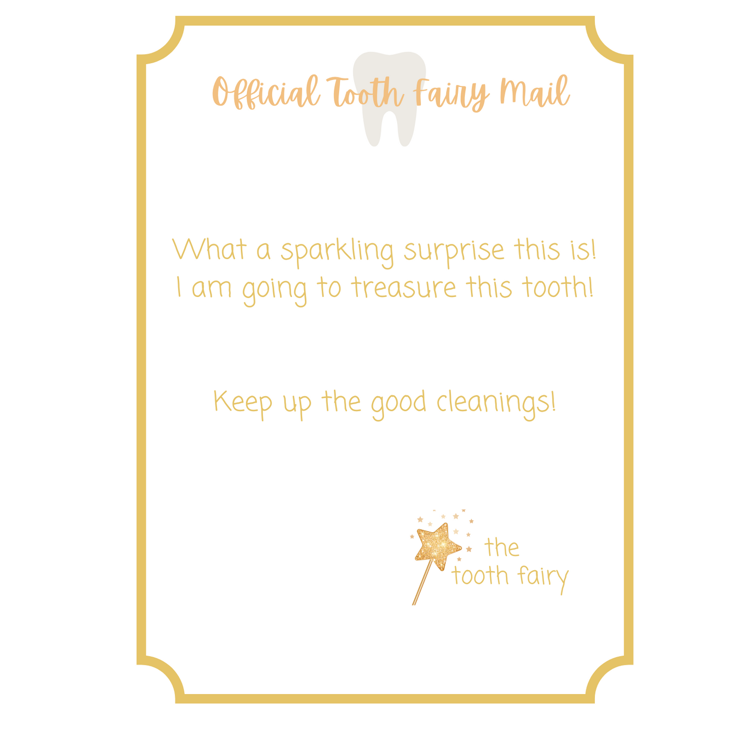 Tooth Fairy Kit